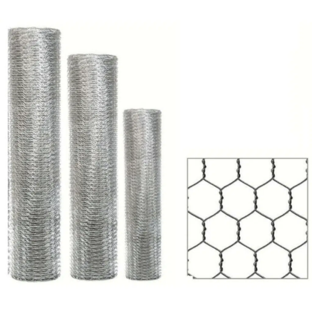 Galvanizli Kümes Teli & Bahçe Çit Teli Dayanıklı Esnek Tel Kafes Teli En x Boy Seçenekli